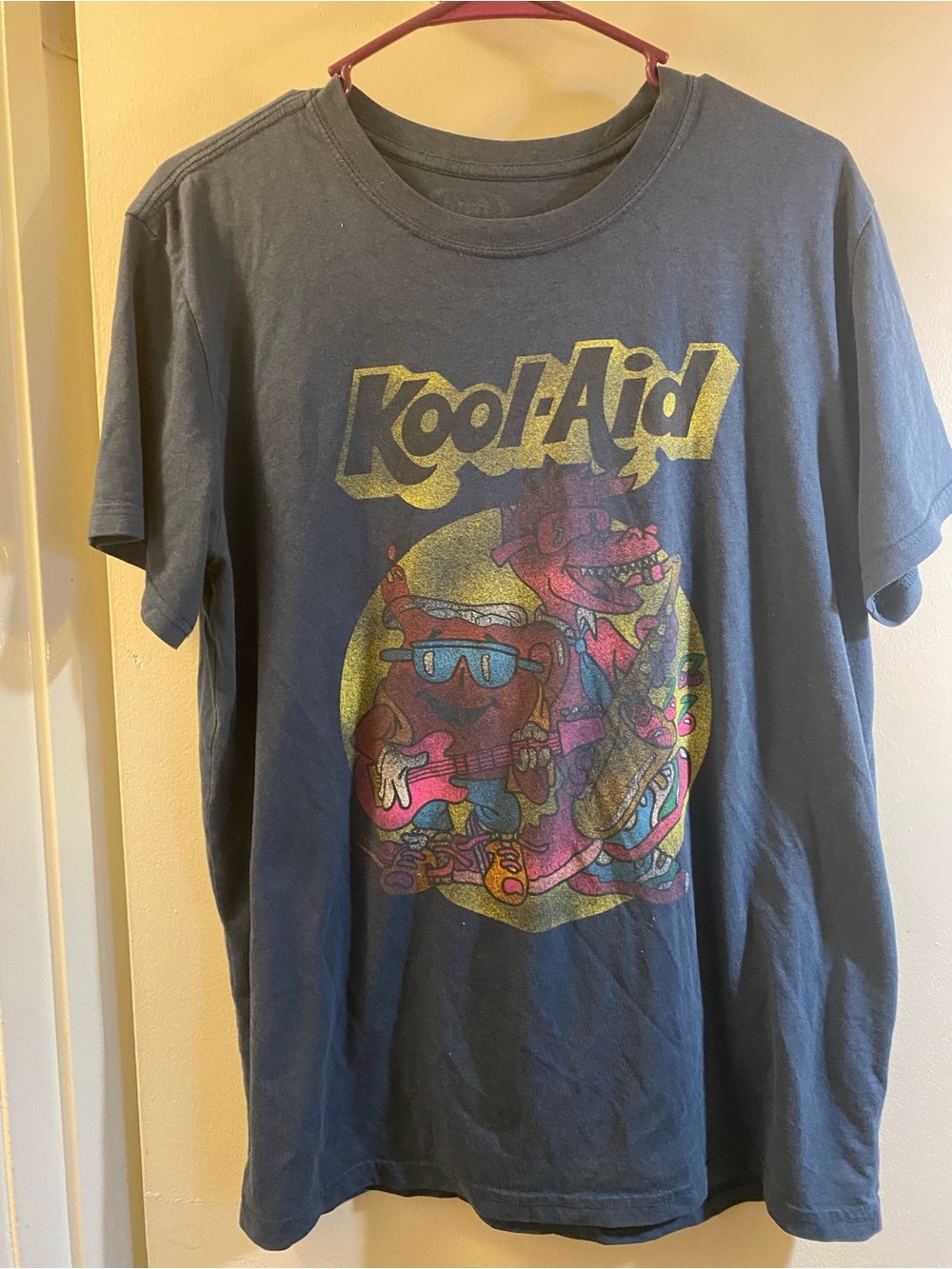 Navy Blue Short Sleeve Graphic Tee